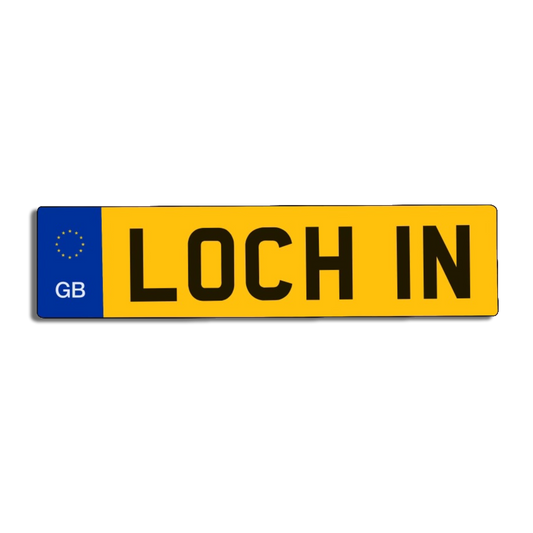 License Sticker